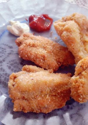 Una foto de Alitas fritas