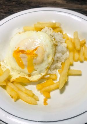 Foto resep Nasi telor kentang