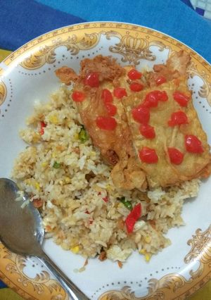 Foto resep Nasi goreng simple