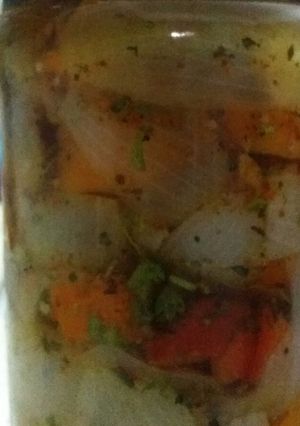 Una foto de Escabeche de Verduras