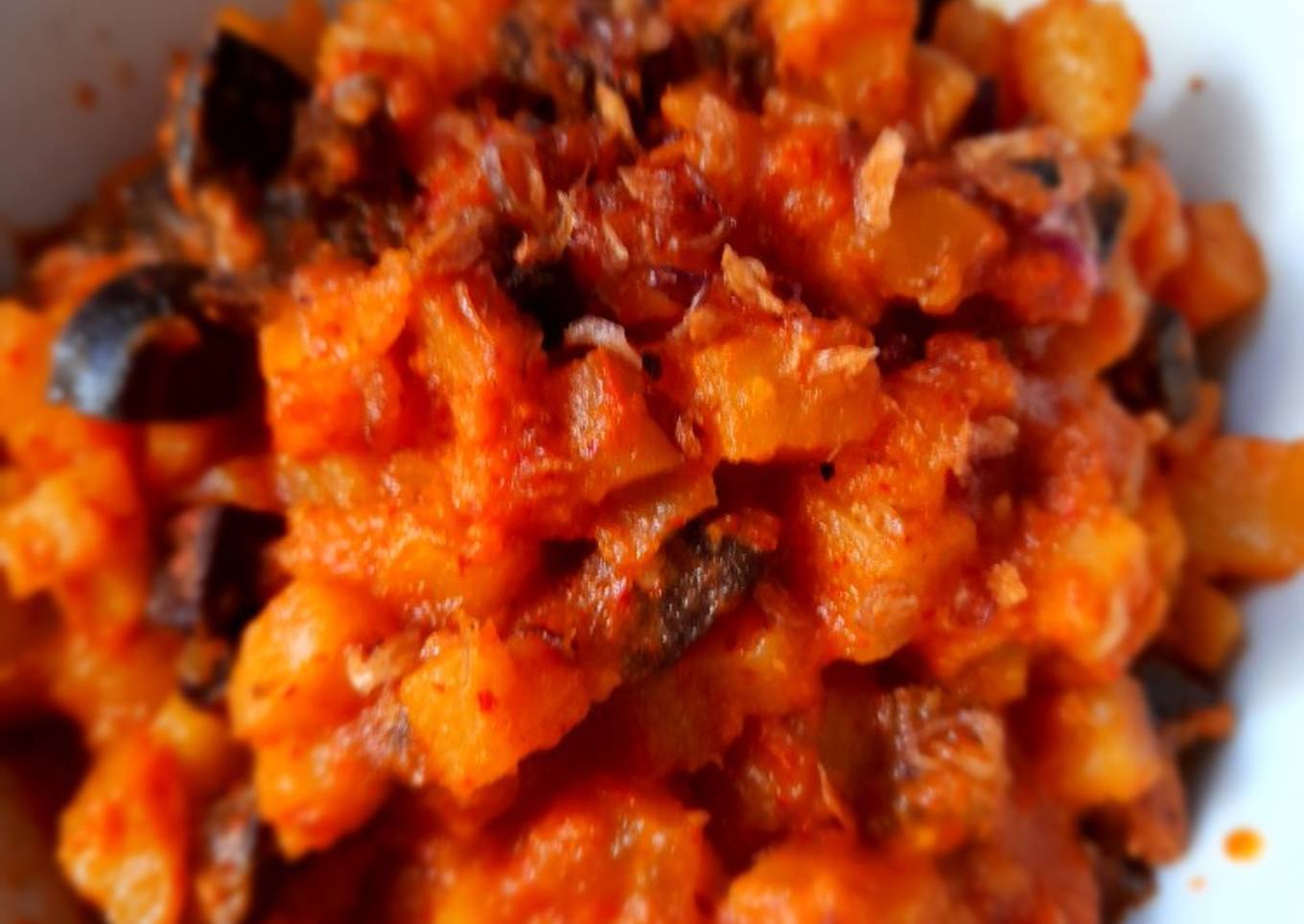 Sambel goreng kentang hati sapi