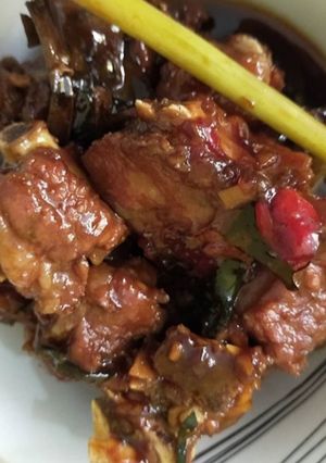 Foto resep Rib pork saos ala lvn