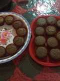 Cakes de avena de chocolate y coco