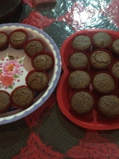 Una foto de Cakes de avena de chocolate y coco