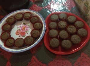 Una foto de Cakes de avena de chocolate y coco