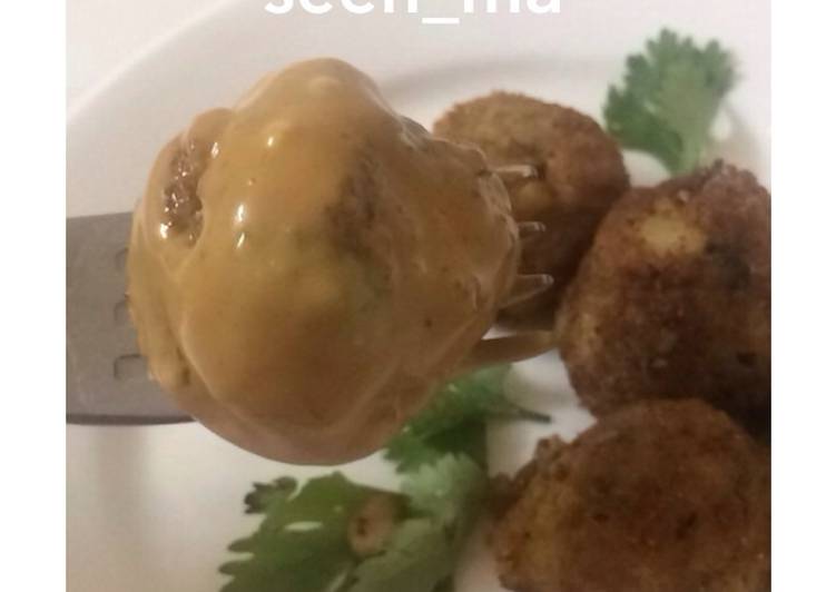 كفتة البطاطس بالدجاج