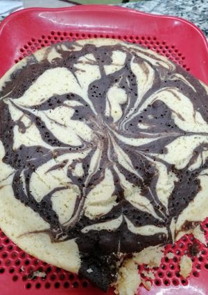 عکسی از دستور کیک زبرا