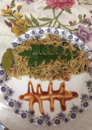 A picture of Veggies vermicelli.