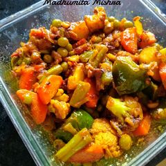 A picture of Mixed Veg Masala.