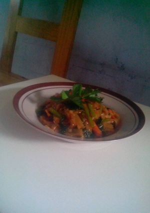 Foto resep kwetiau goreng sederhana