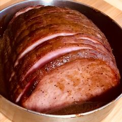A picture of Low Carb (Keto Friendly) Sugar and Spice Spiral Ham.