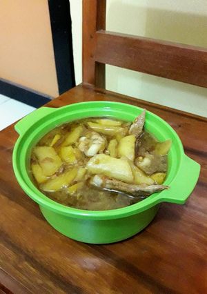Foto resep Semur ayam kentang