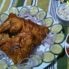 A picture of BBQ Steamed Chicken.