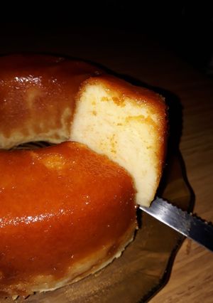 Una foto de Budín de pan