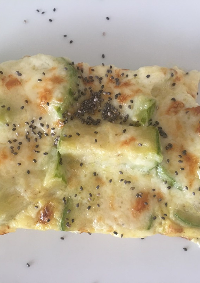 Una foto de Tarta de zapallo italiano sin masa