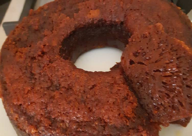 Caramel Cake/Bolu Sarang Semut