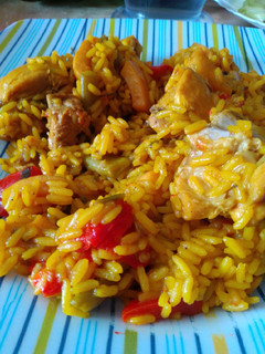 Una foto de Paella mixta