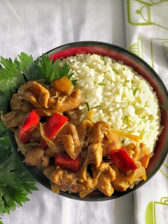 Foto resep Rice Bowl Nasi Daun jeruk dan Ayam teriyaki