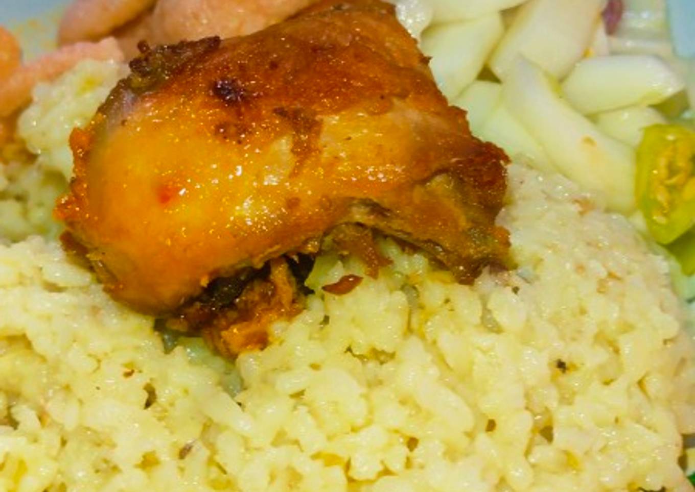Masak nasi Samin banjarmasin😋(Tp warna kuning)