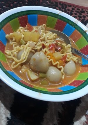 Foto resep Seblak Cilok