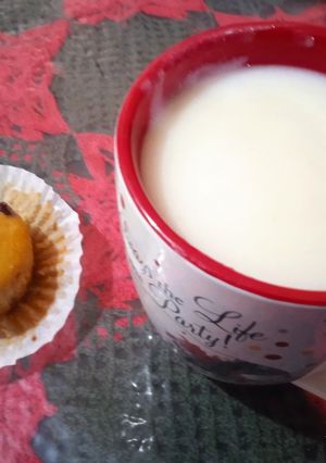Una foto de Atole de elote