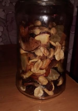 Una foto de Mix de frutos secos casero❤