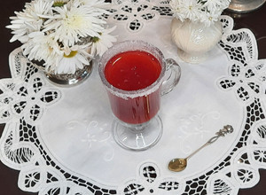 Фото Морс з журавлини.