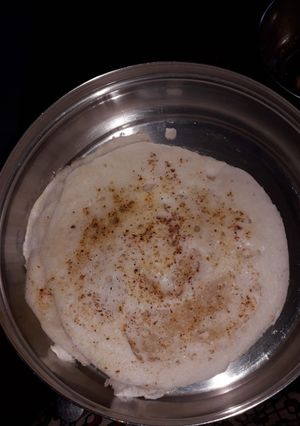 A picture of Barnyard Millet dosa.