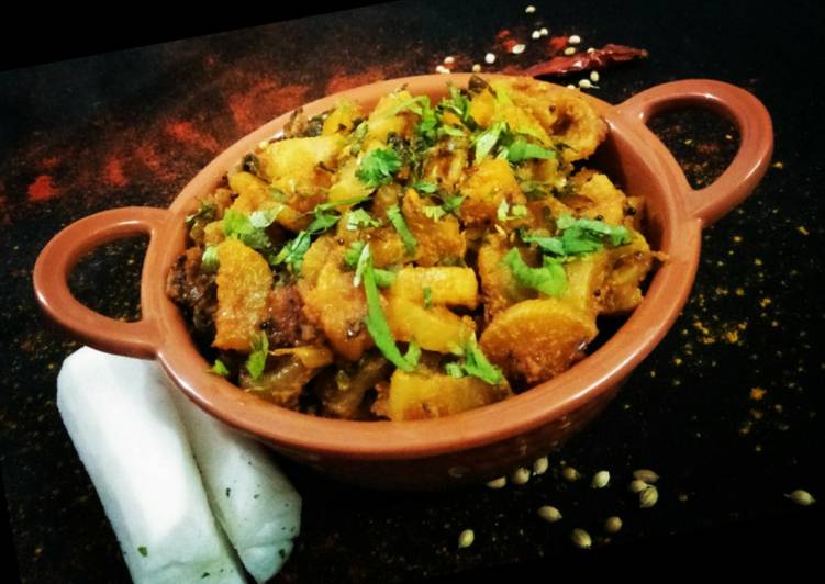 Recipe of Mooli ki sabzi