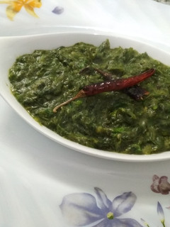 A picture of Besani saag.