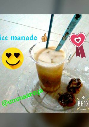 Foto resep Ice manado with red sugar 👌