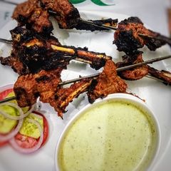 A picture of Mutton Bar b Q Chops.