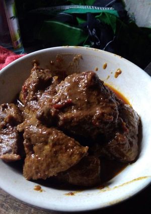 Foto resep HATI SAPI RICA RICA simple