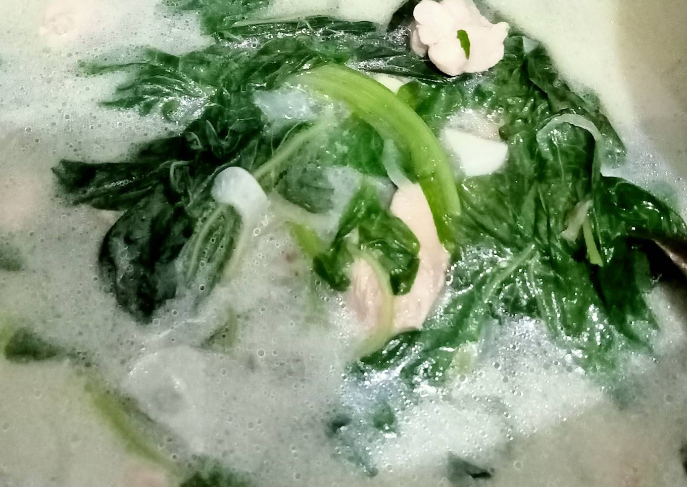Bobor Bayam Ayam Fillet