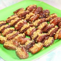 A picture of Moana’s Coconut-Lime Stuffed Dates.