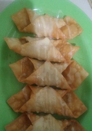 Foto resep Pisang selimut kulit pangsit