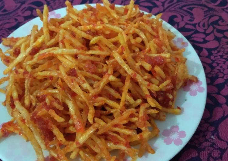 Bahan-bahan Kering Kentang Mustofa Sederhana Untuk Jualan