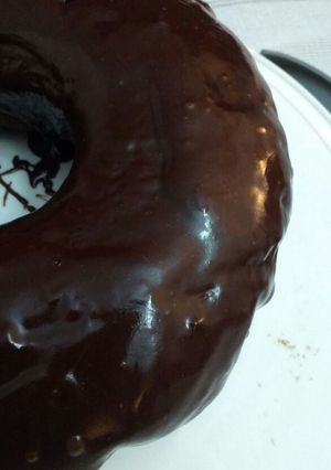 Una foto de Torta de chocolate sin harina y ni azúcar