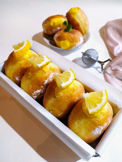 Foto resep Lemon Custard Bomboloni
