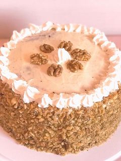 Una foto de Carrot cake 🥕🎂🧡