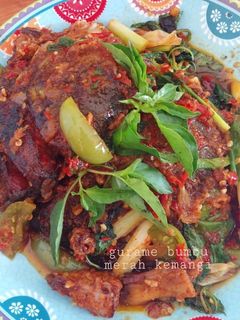 Foto resep Gurame bumbu merah kemangi