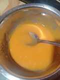 Glaze warna kuning rasa mangga home made