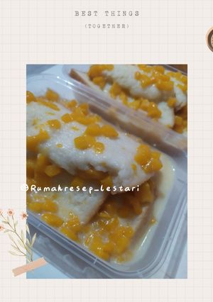 Foto resep Stup roti toping mangga