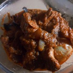 A picture of Ayamase (Ofada stew).