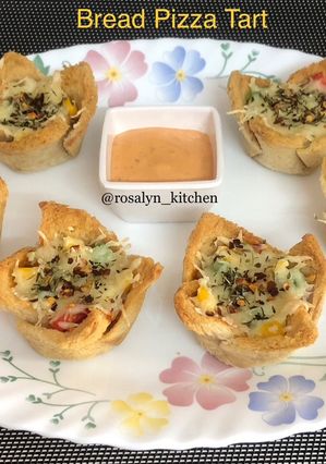A picture of Bread Pizza Tart.