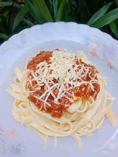 Foto resep Fettuccine bolognese sauce