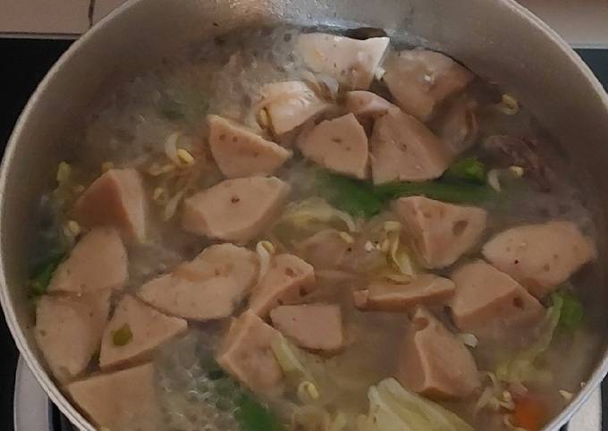 Resep Sayur Sop Balungan Bakso Oleh Novi Fitria Cookpad