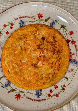Foto principal de 🧡 Tortilla de Zanahoria & Pasas 🥕