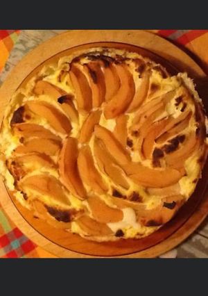 Une photo de Flan aux coings