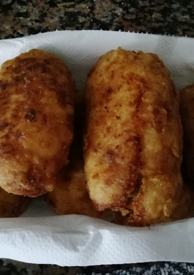 Una foto de Papa rellena